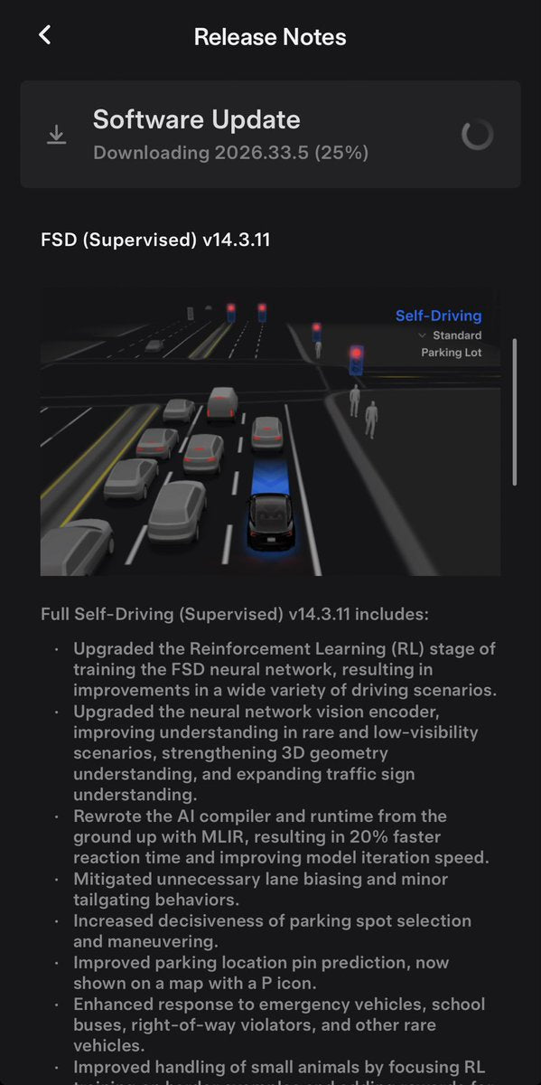 Tesla FSD V14.3.11 and V14.3 Lite Rolling Out: What to Do Now