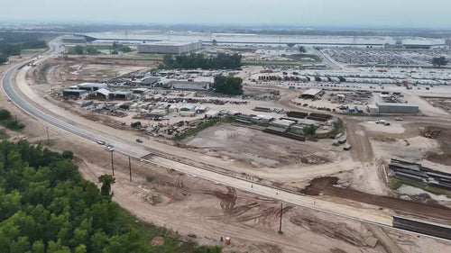 Tesla & SpaceX Terafab Chip Plant Rising at Giga Texas