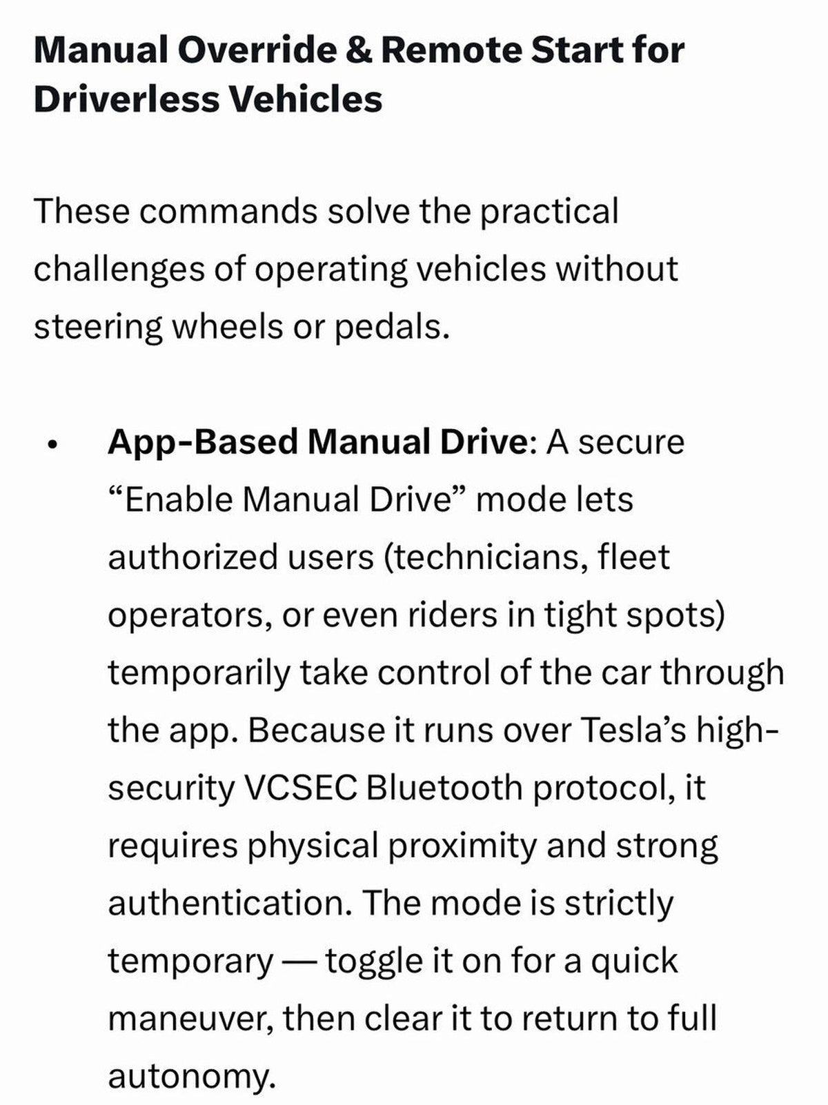 Tesla Cybercab Will Be Controlled Directly from the Tesla App