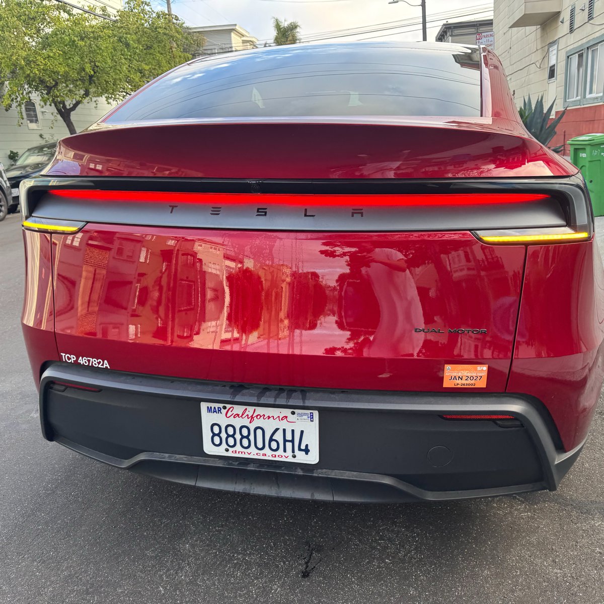 Tesla Ride-Hail Vehicle Spotted with SFO Airport Permit