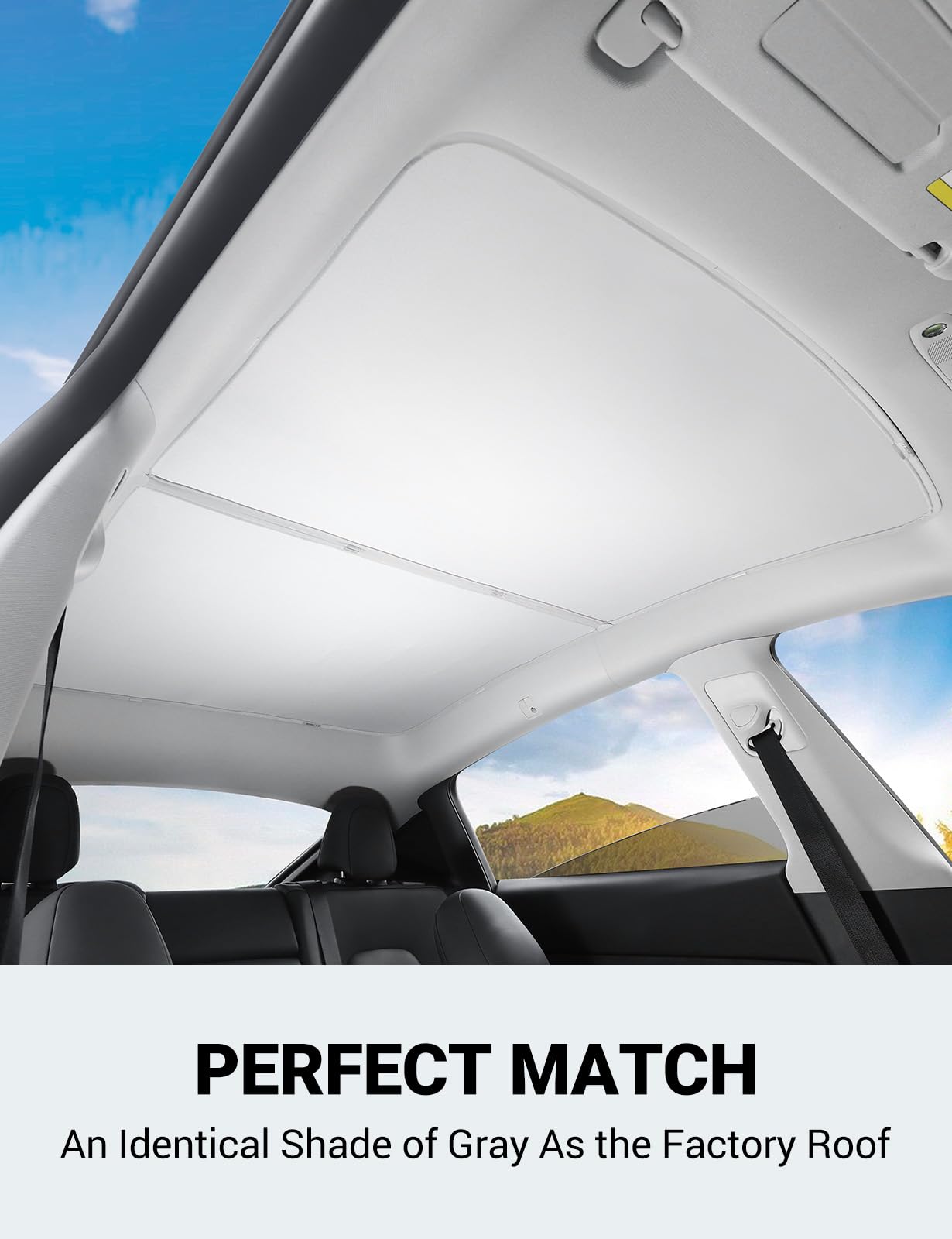 2017-2026 Tesla Model 3/Y/S Sunroof Clips Kit - 8PCS Replacement Grey - Image 5