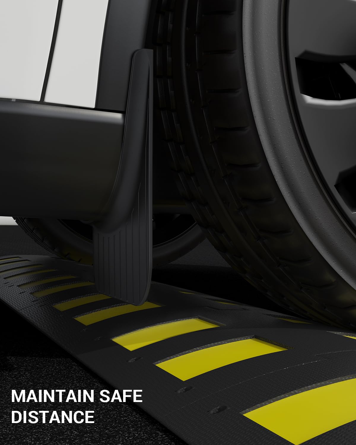 2020-2024 Tesla Model Y Mud Flaps - No Drilling Paint Protection - Image 3