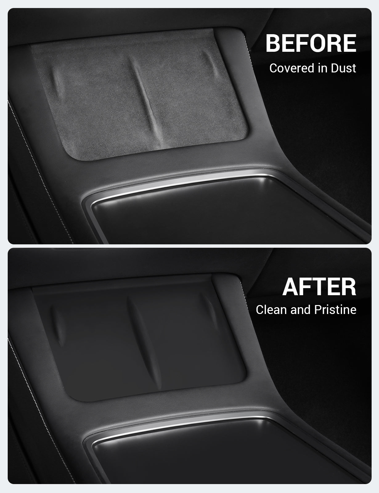 2021-2023 Tesla Model 3 & 2021-2024 Model Y Wireless Charger Mat - Silicone Anti-Slip - Image 2