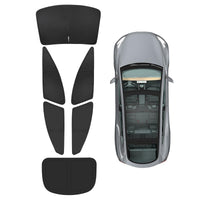 2022-2026 Tesla Model S Side Window Sunshade - UV Block Privacy 6PCS | BASENOR
