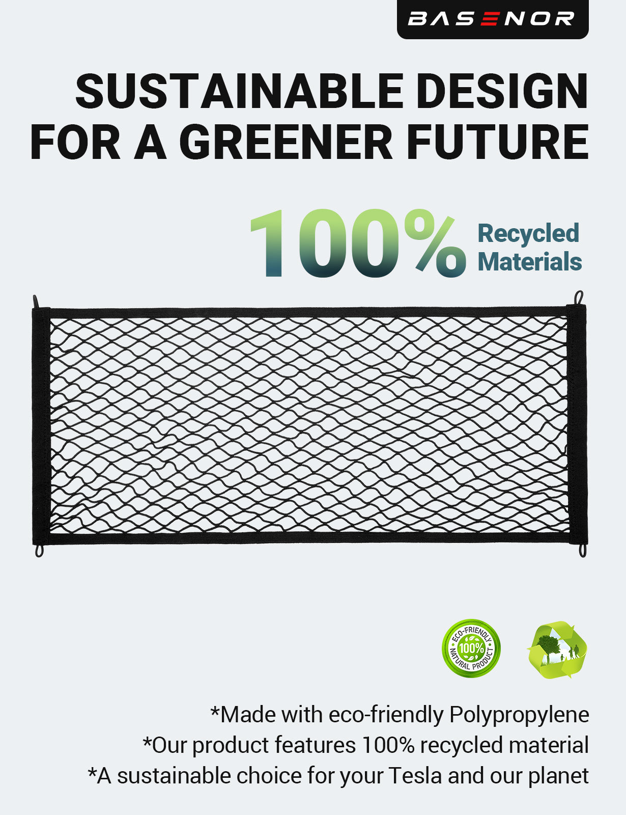 2024-2025 Tesla Cybertruck Trunk Cargo Net - Double Layer Heavy Duty - Image 9