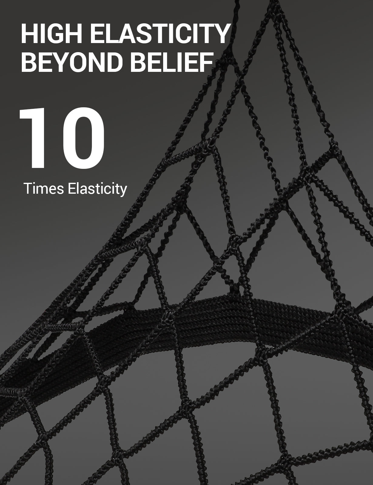 2024-2025 Tesla Cybertruck Trunk Cargo Net - Single Layer Stretchable - Image 4