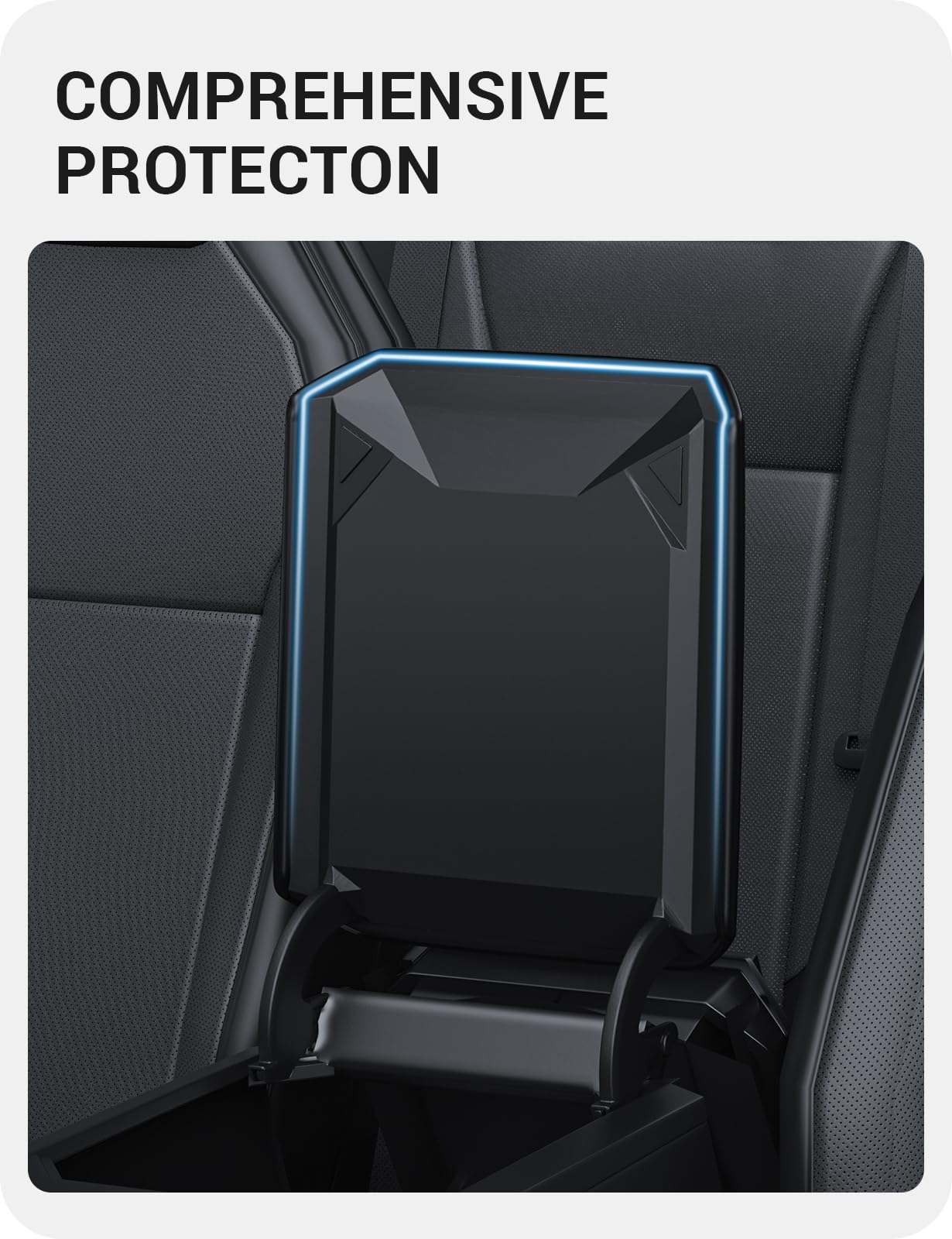 2024-2026 Tesla Cybertruck Armrest Cover - TPU Scratch Resistant Non-Slip - Image 5