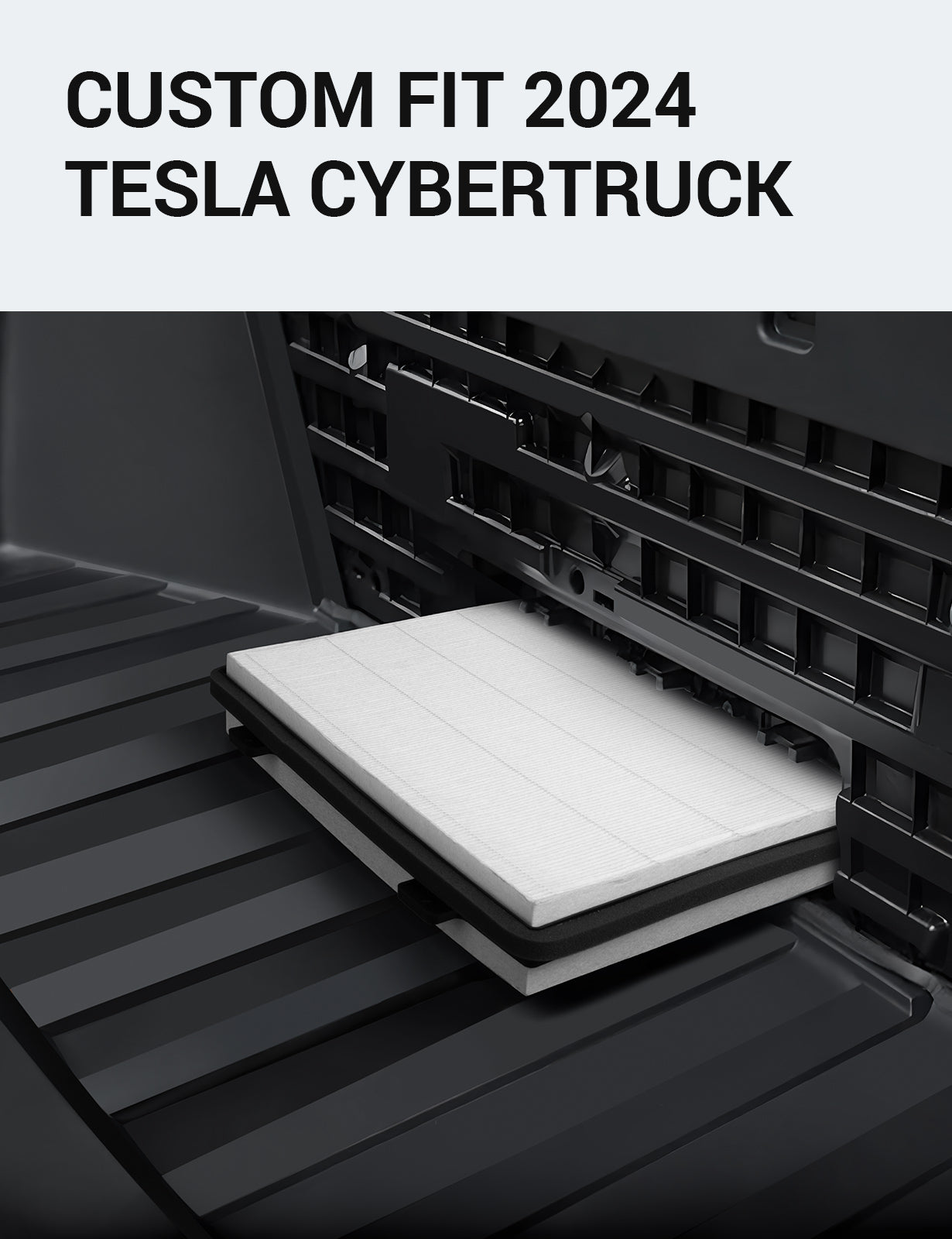 2024-2026 Tesla Cybertruck HEPA Cabin Air Filter - Activated Carbon - Image 2