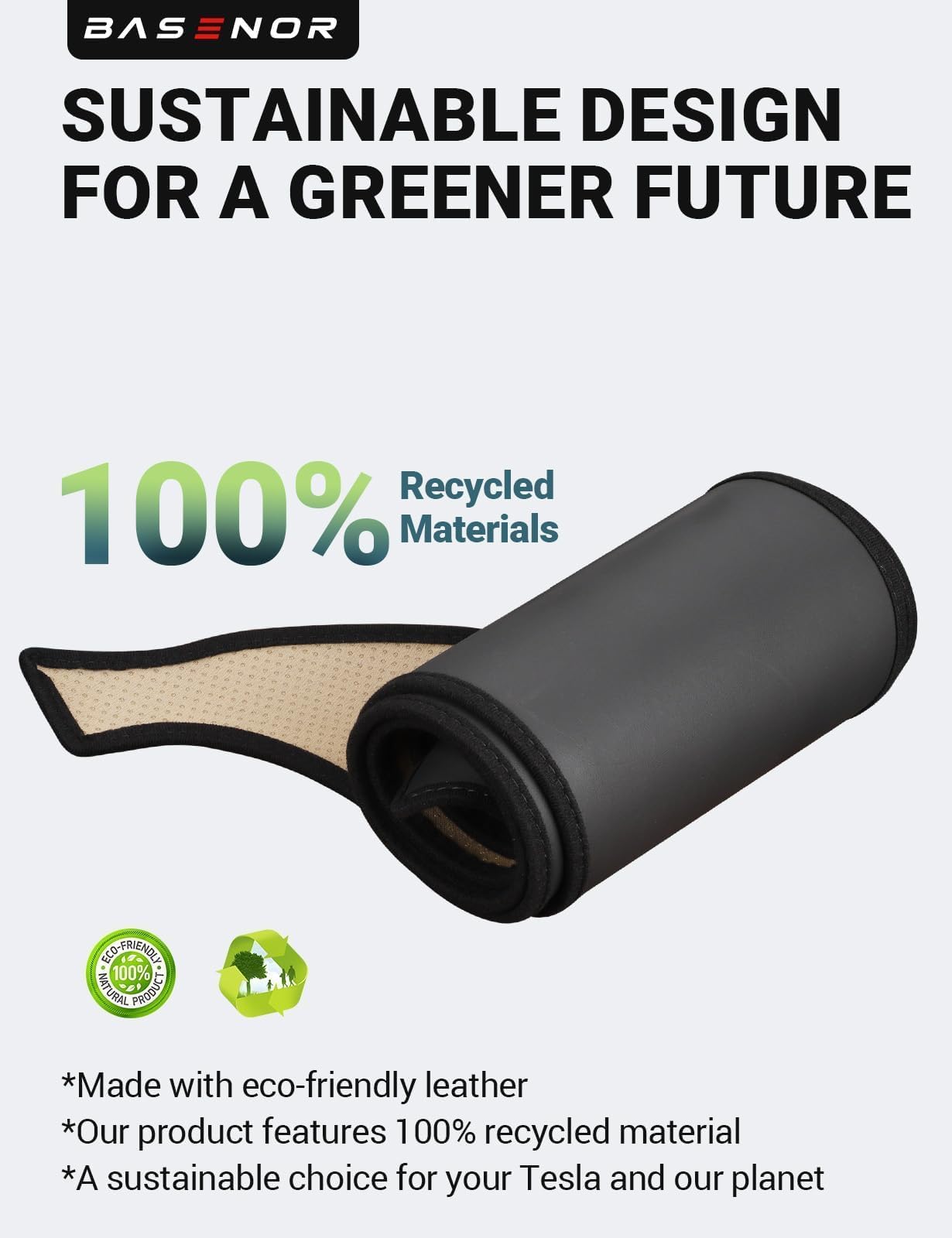 2024-2026 Tesla Model 3 Highland Dashboard Cover - Anti-Glare Leather - Image 5