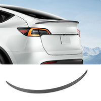 BASENOR 2020-2024 Tesla Model Y Rear Spoiler Wing Matte Carbon Fiber