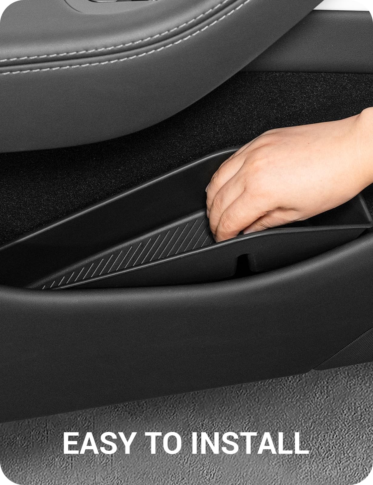 BASENOR Tesla Model Y 2025 2026 Boîte de rangement latérale de porte BASENOR Tesla Model Y 2025 2026 Boîte de rangement latérale de porte