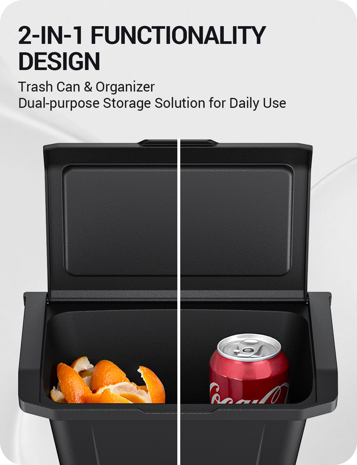 BASENOR Tesla Model Y Juniper rear organizer compatible with floor mats