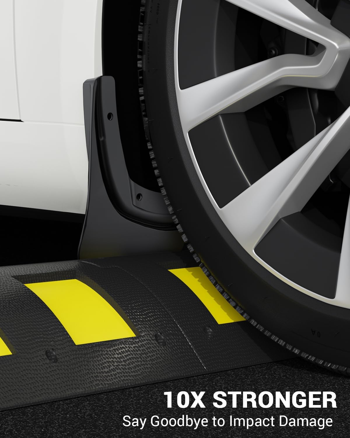 BASENOR New Version 2024 2025 Tesla Model 3 Highland Mud Flaps Splash Guards [No Drilling No Tape] [10x Stronger] All Weather Tire Protector Mudflaps for Model 3 Exterior Accessories