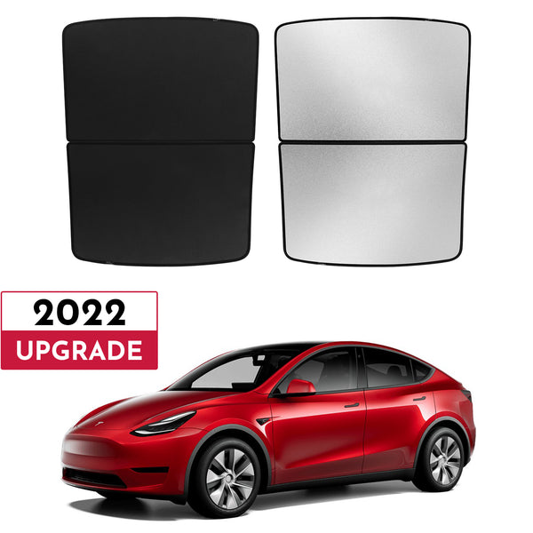 BASENOR Glass Roof Sunshade-separate type(Set of 4) for 2020-2023 Tesla Model Y