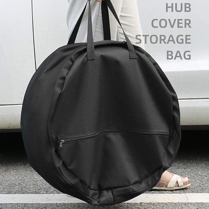 BASENOR Aero Wheel Cover Storage Carrying Bag for Tesla Model 3 Model Y
