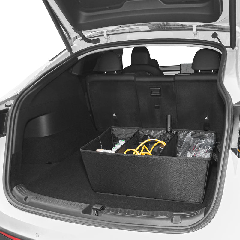 Model 3/Y/X/S Alcantara Trunk Folding Storage Box for Tesla