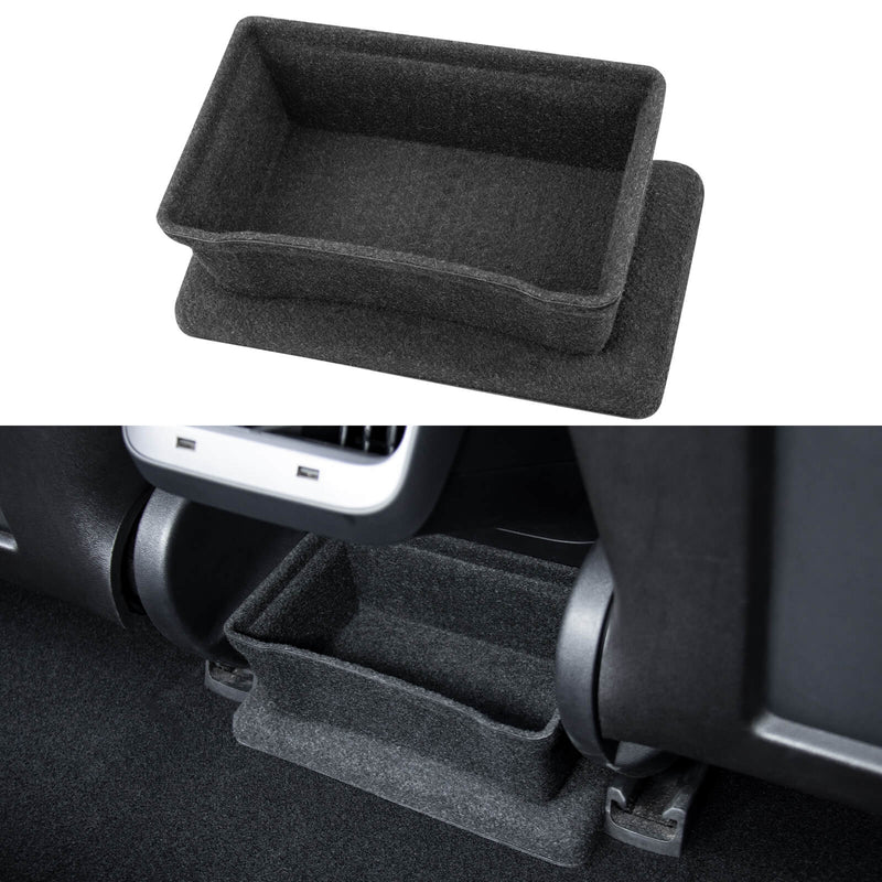 Center console armrest storage box with mat for VW Passat B8 2016 2017