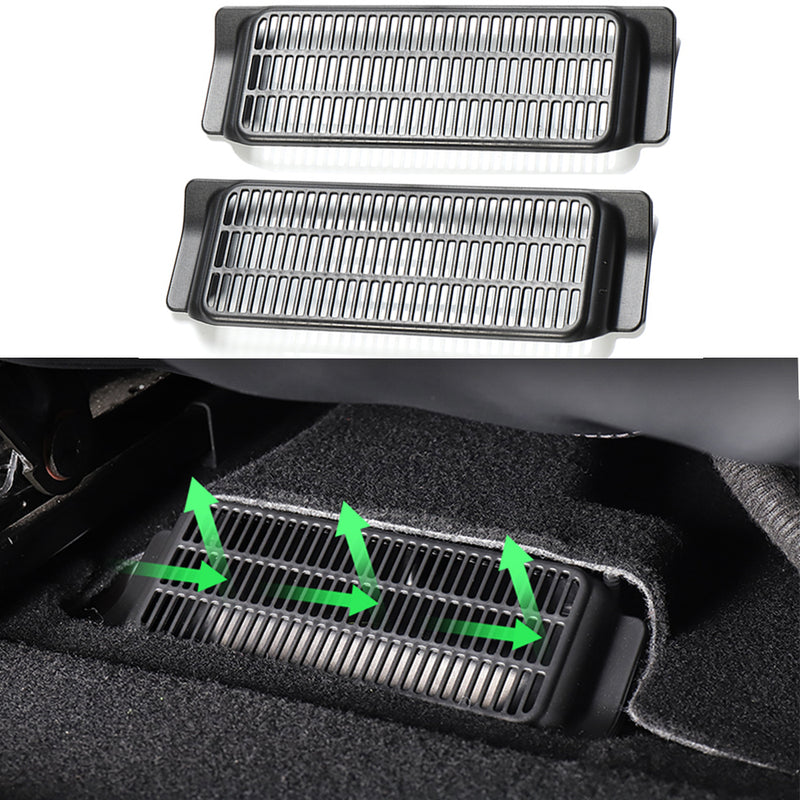 Tesla Model Y Backseat Air Vent Cover Air Flow Vent Grille Protection