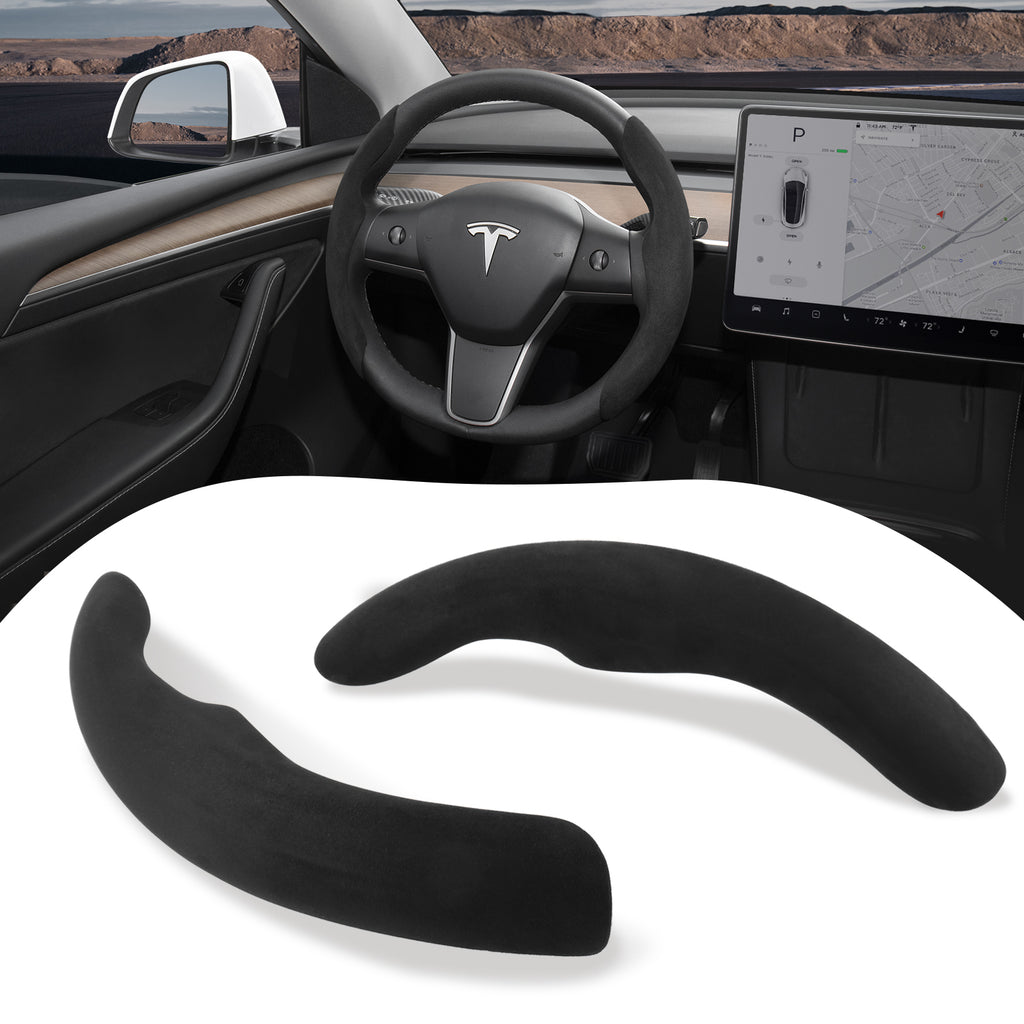  Arcoche Steering Wheel Cover for Tesla Model 3 Model Y