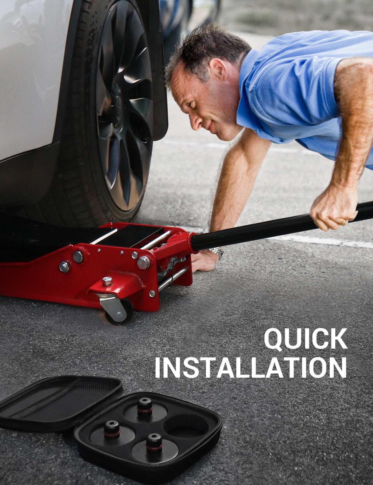 2013-2026 Tesla Model 3/Y/S/X Jack Pad - TPE Battery Protection 10x Hardness - Image 8