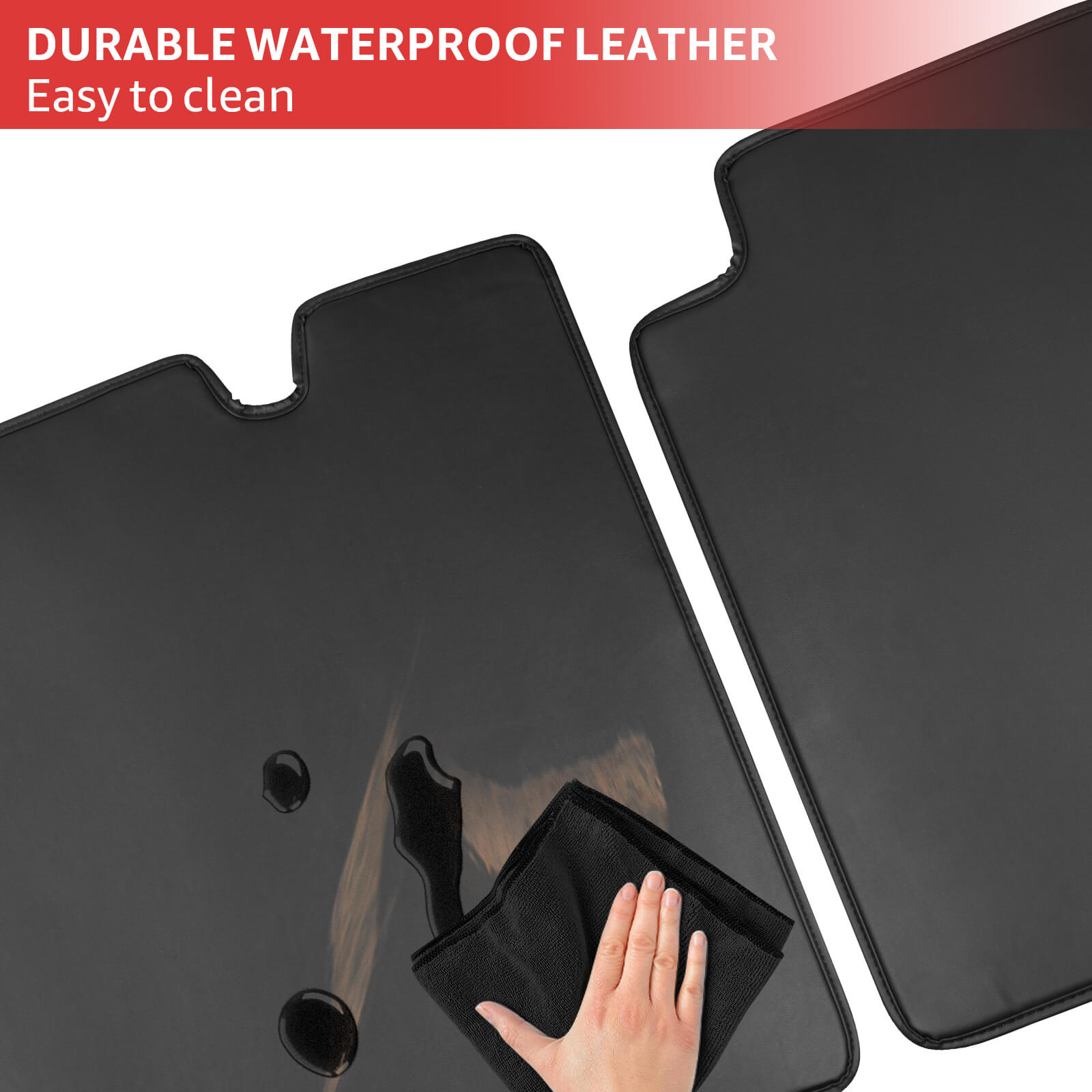 2017-2023 Tesla Model 3 Rear Seat Back Cover - All Weather Pet Mat 2PCS - Image 4