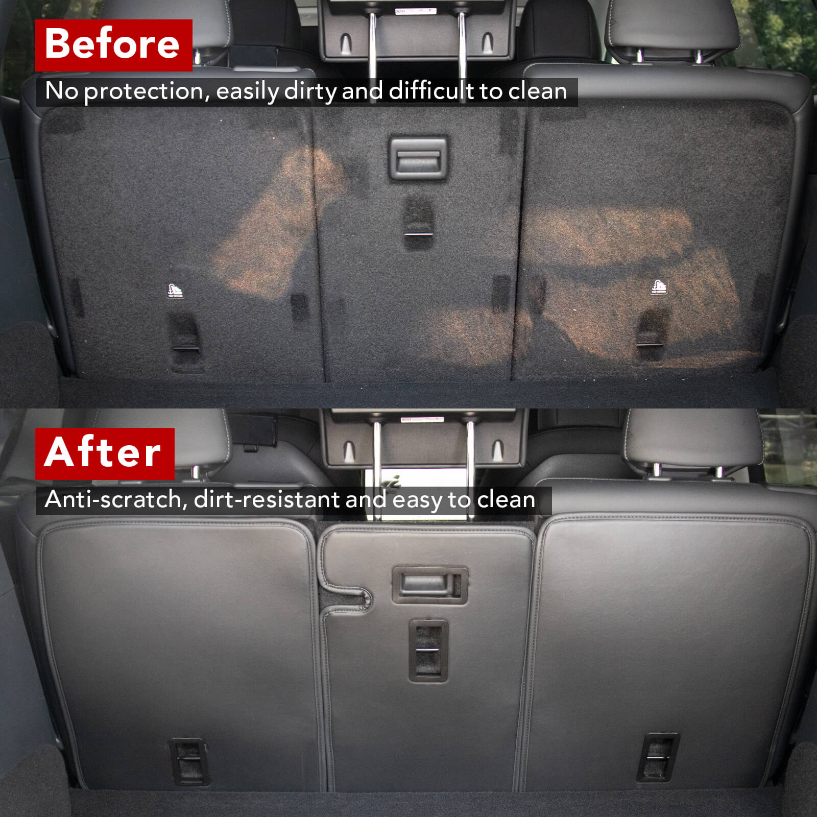 2020-2024 Tesla Model Y Rear Seat Back Cover - All Weather 5-Seater 3PCS - Image 5