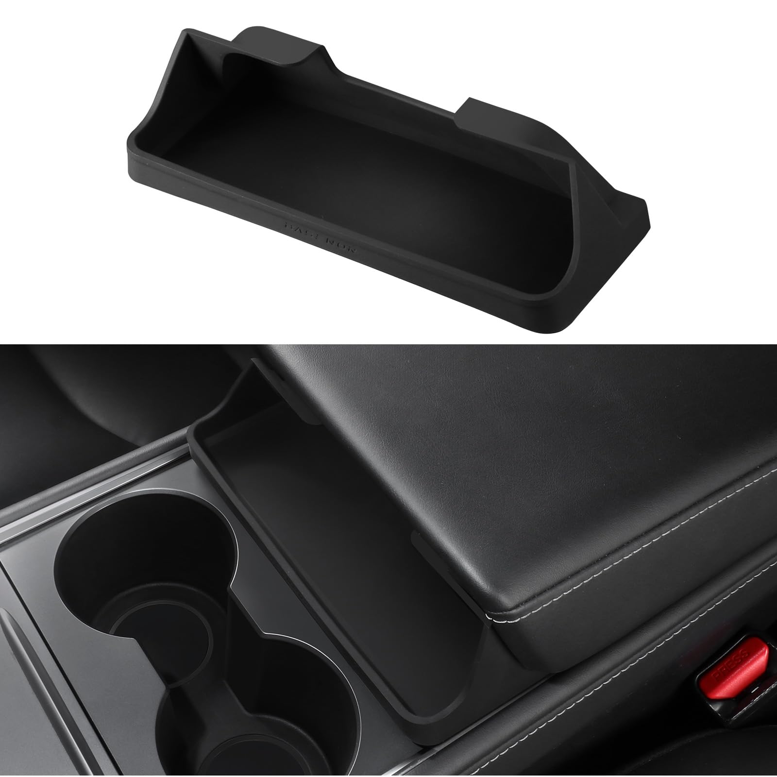 2021-2023 Tesla Model 3 & 2021-2024 Model Y Sunglasses Holder - Silicone Key Card Storage