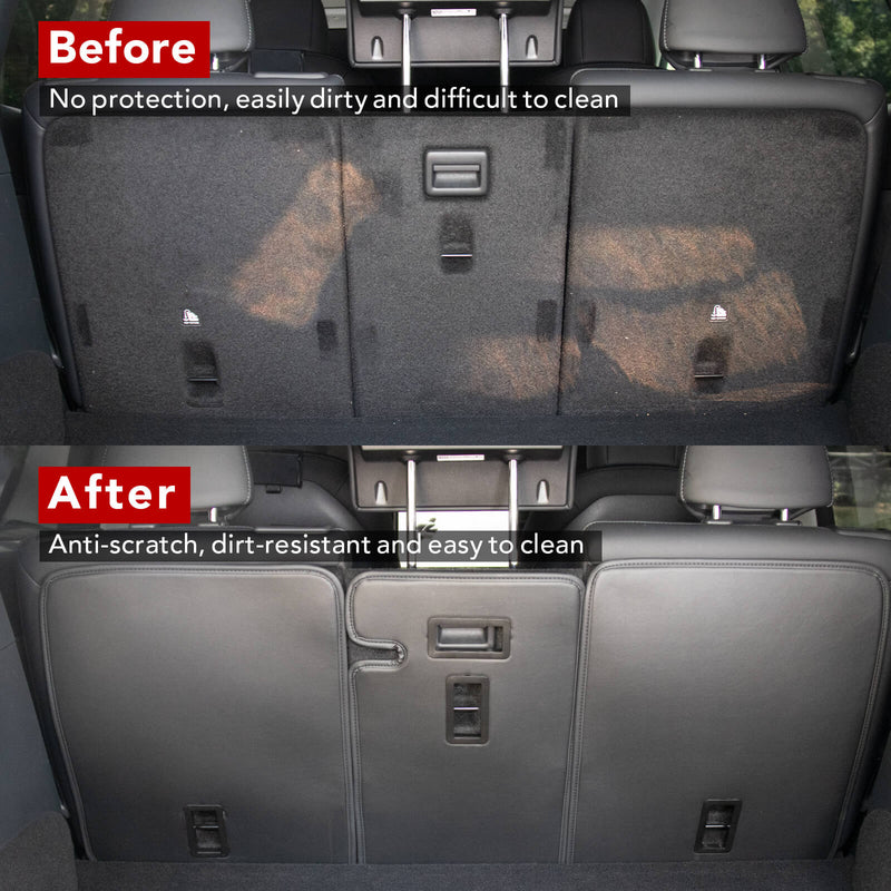 BASENOR Second Row Seats Back Cover for 2020-2023 Tesla Model Y