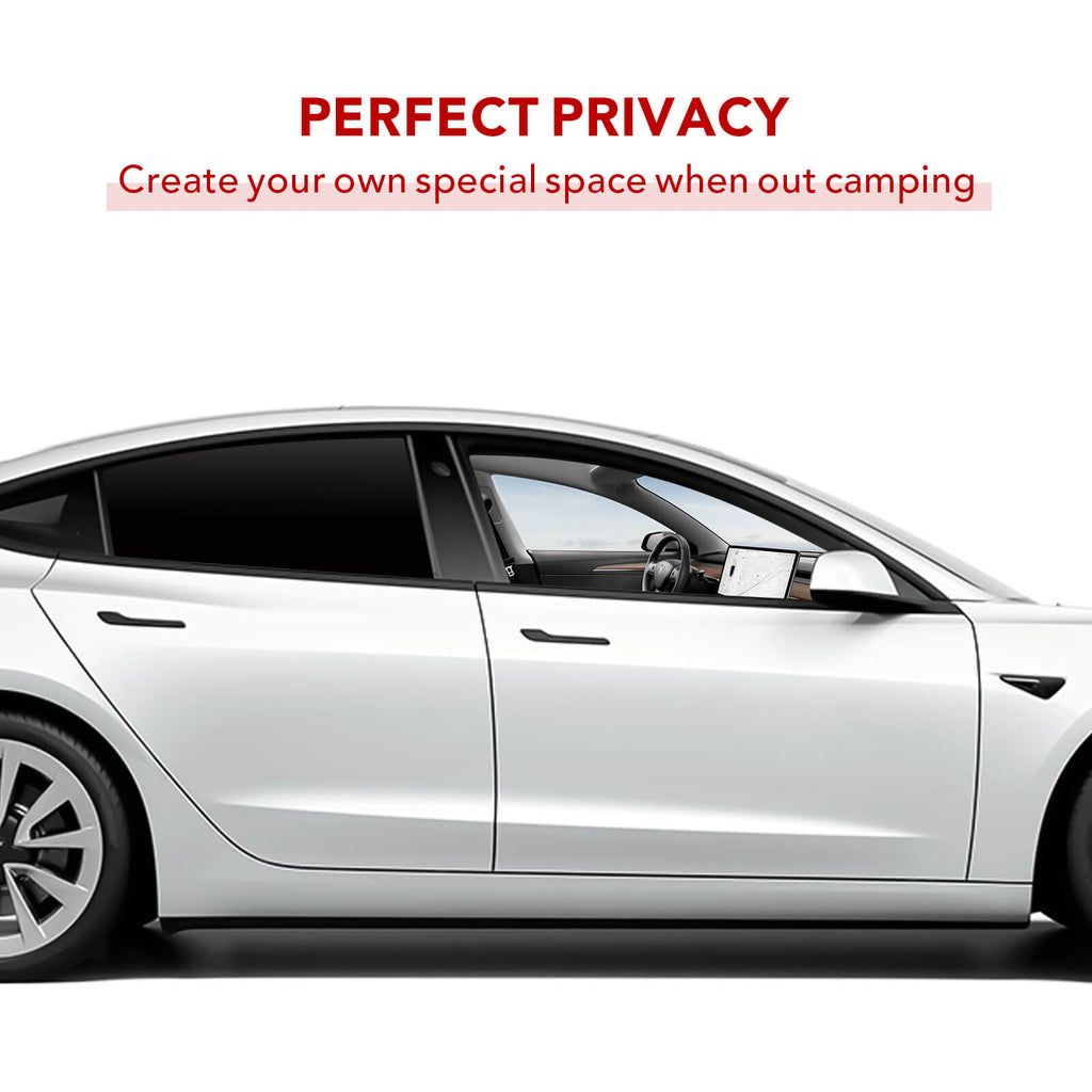 Tesla Model 3 Sunproof UV Rays and Privacy Protection