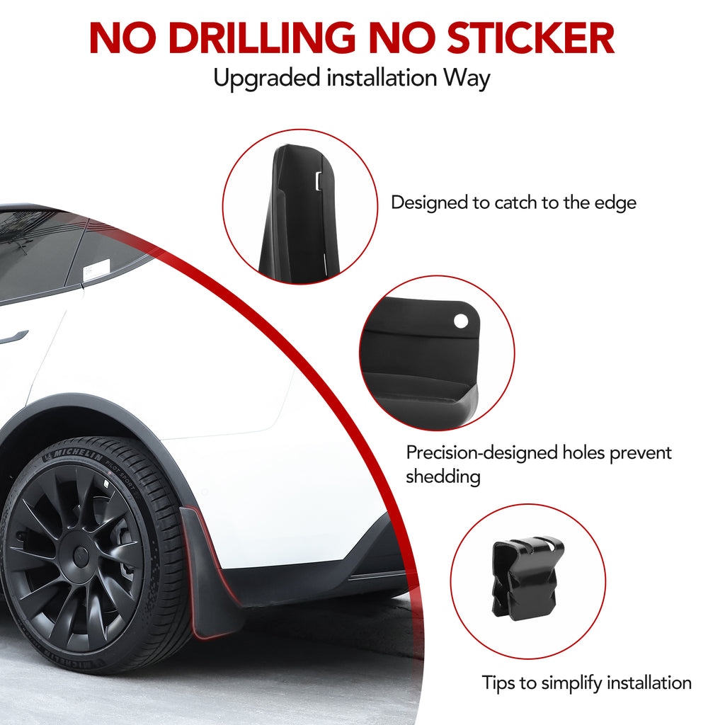 Tesla Model Y Mud Flaps Splash Guards