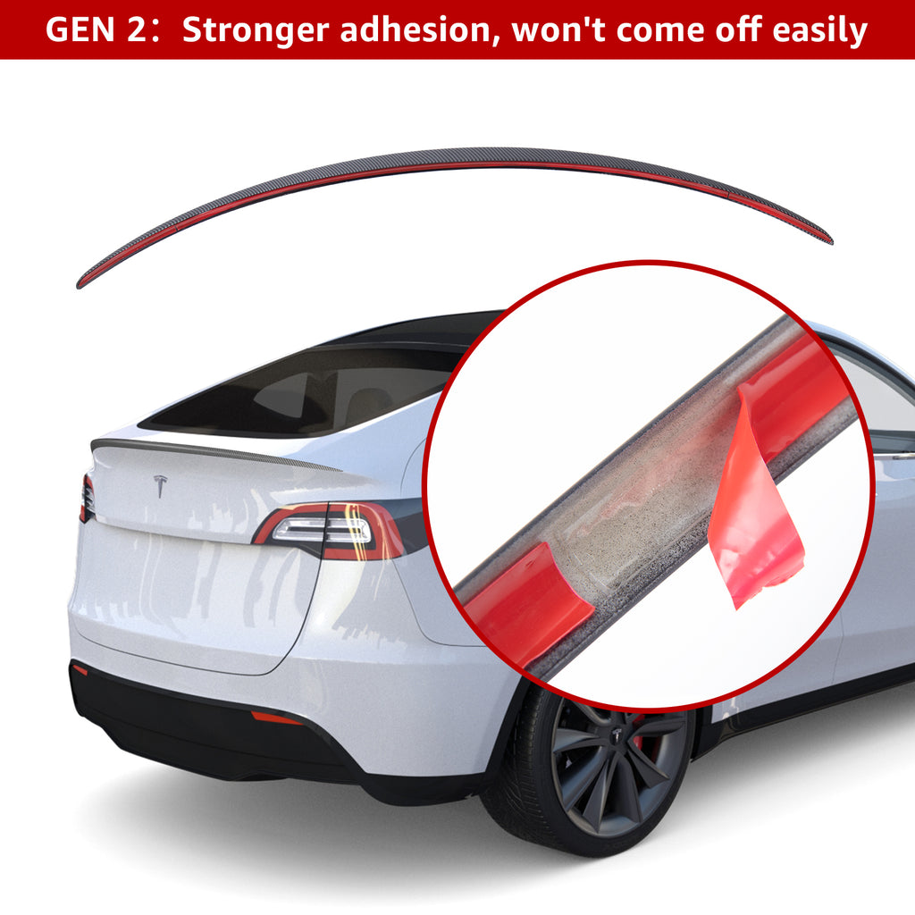 Tesla Model Y Performance Spoiler Original Trunk Wing ABS