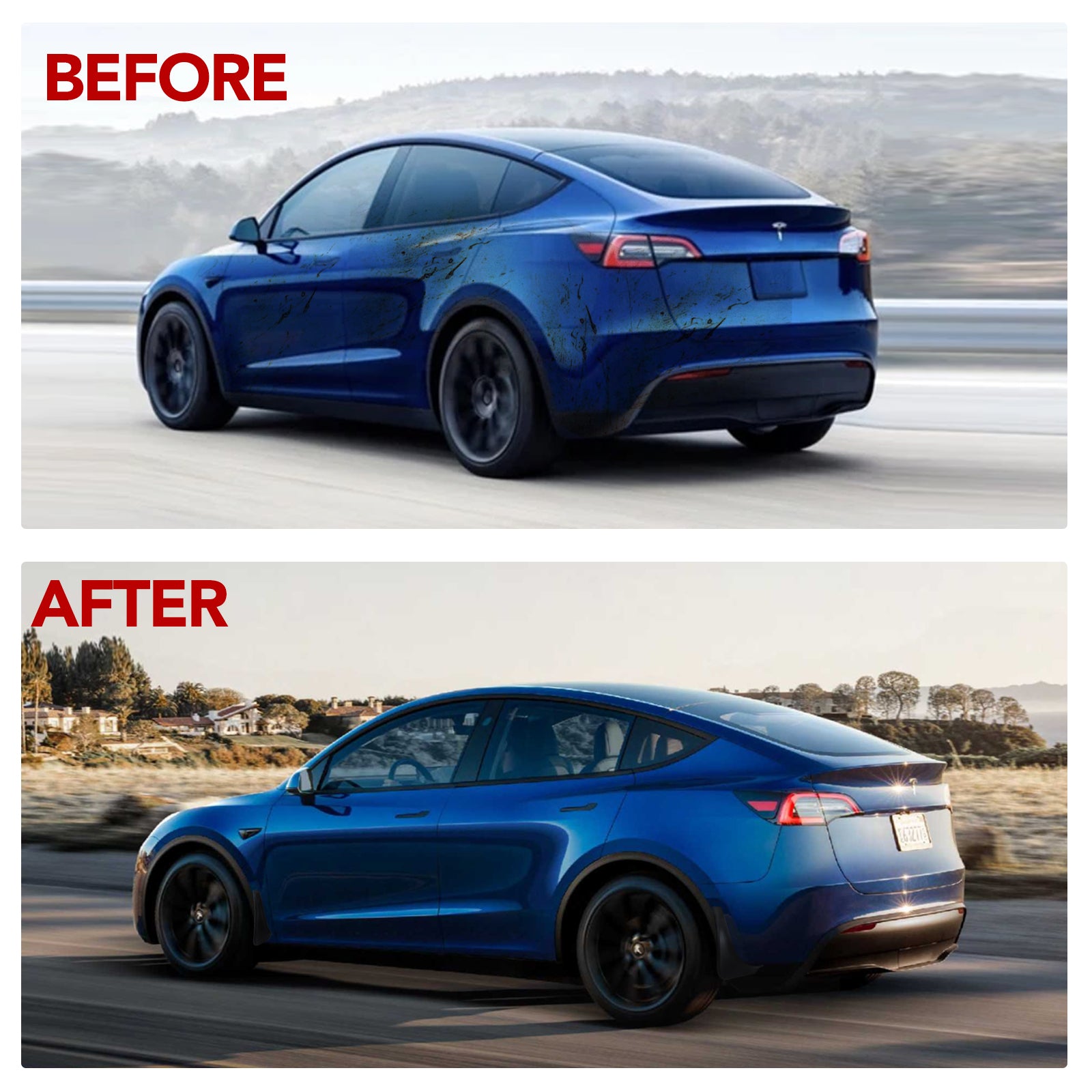 Tesla model y mudflaps sales