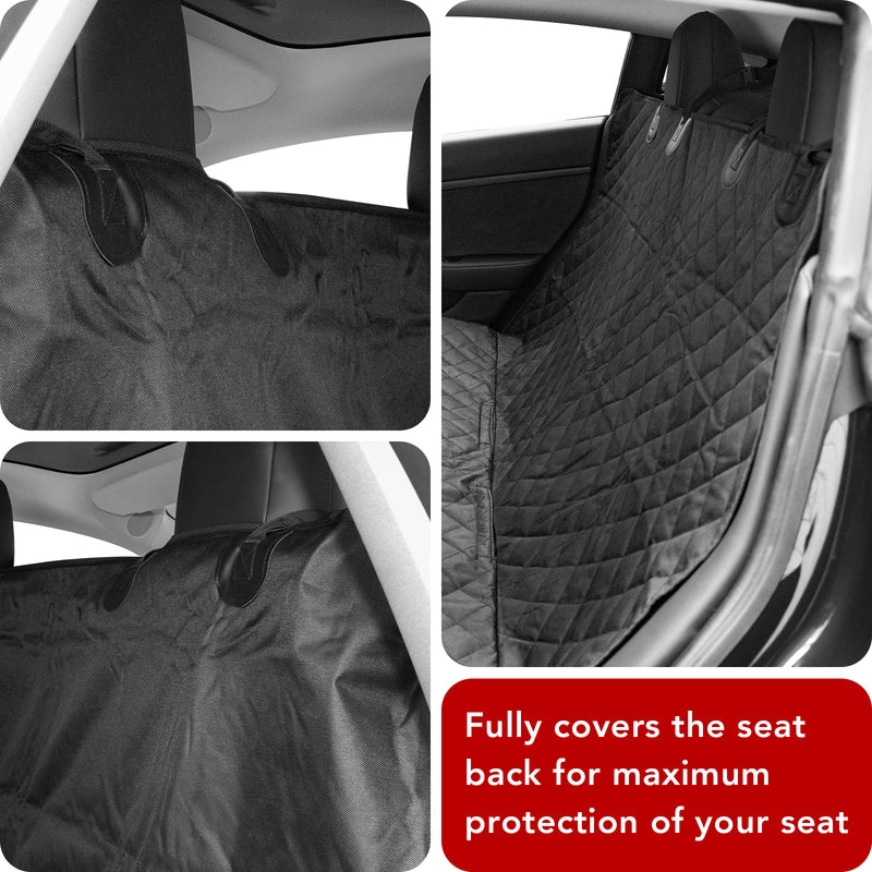 BASENOR Rear Seat Pet Cover for Tesla Model 3 Model Y