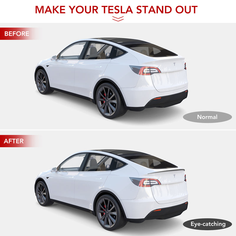 2020-Up Tesla Model Y EOS Carbon Fiber Rear Trunk Spoiler Wing