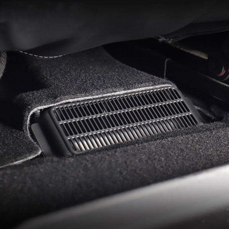 BASENOR Tesla Model 3 Couverture d'aération de siège arrière Protection de  grille d'aération 2016-2023 Lot de 2
