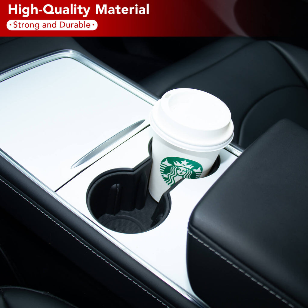 ALEVILB for Tesla Model 3 Model Y Cup Holder Insert Silicone Center Console  Cup Holder Insert Drink Holder for Tesla Model 3 Model Y Accessories