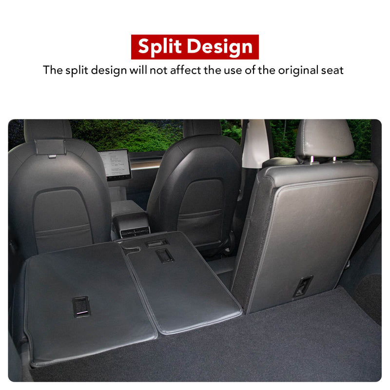 BASENOR Second Row Seats Back Cover for 2020-2023 Tesla Model Y