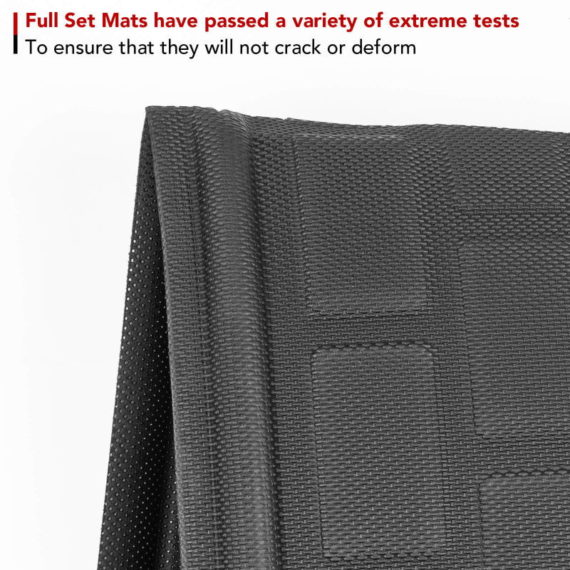 Floor Mats 3D Full Set (for 7 Seater) for Tesla Model Y