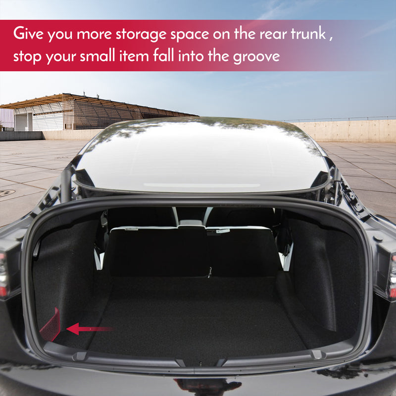 Rear Trunk Organizer for T esla Model 3 Model Y Side Storage Box