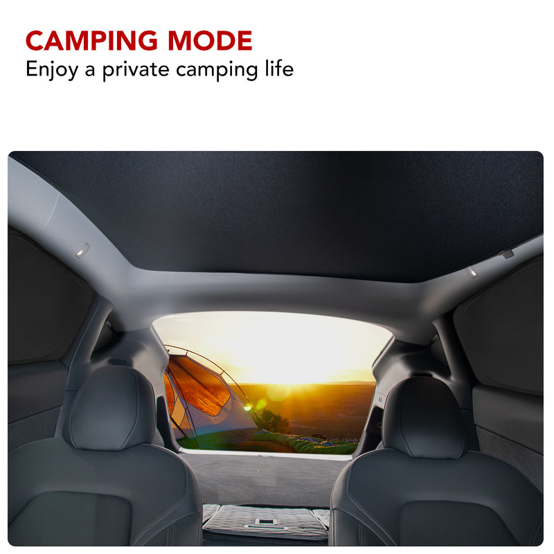 Tesla Model Y Sunshade Side Windows Rear Windshield Sun Shades