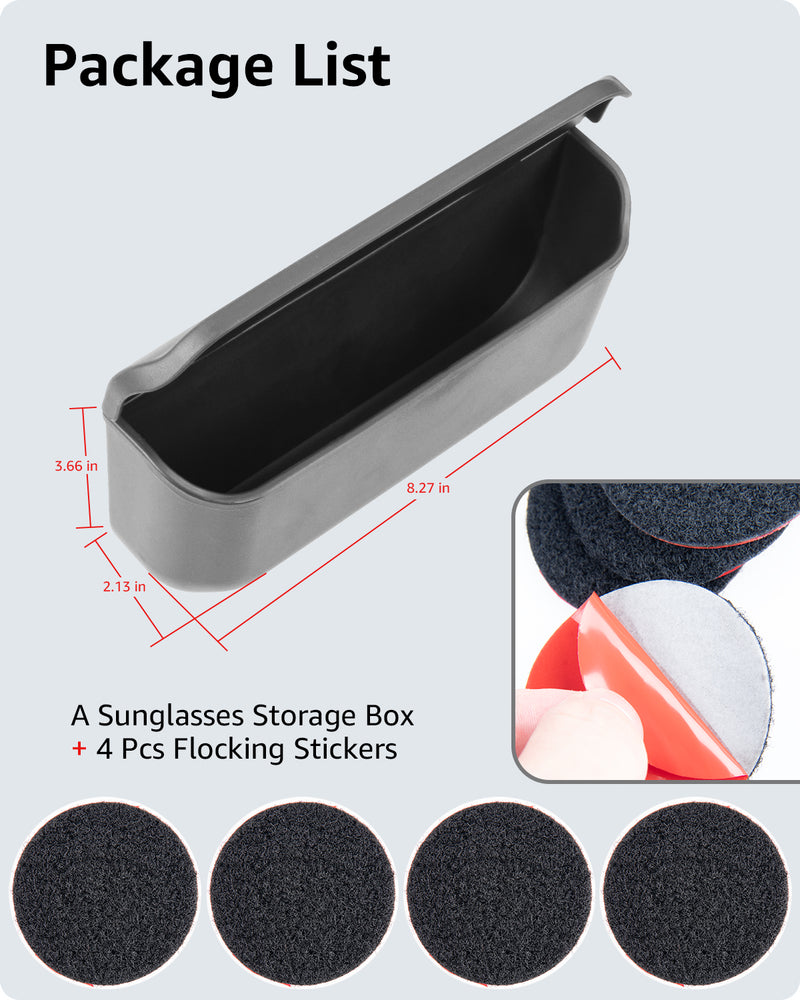 Tesla Model 3/Y Sunglass Holder, OEM Sunglasses Case