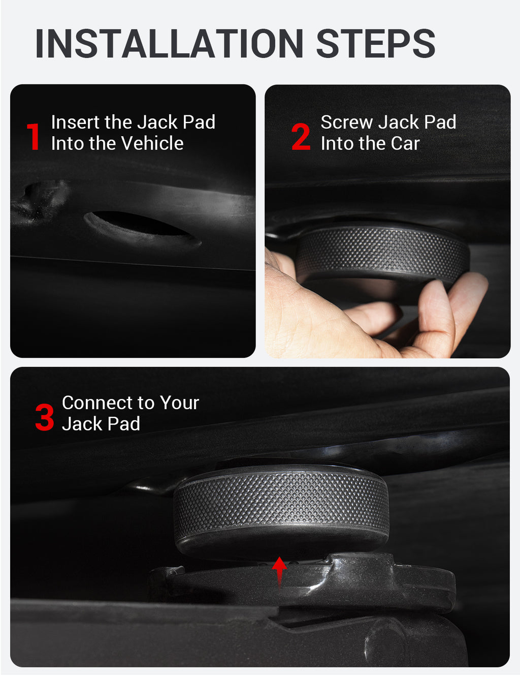 Tesla Model 3 / Y/S/X Jack Pad