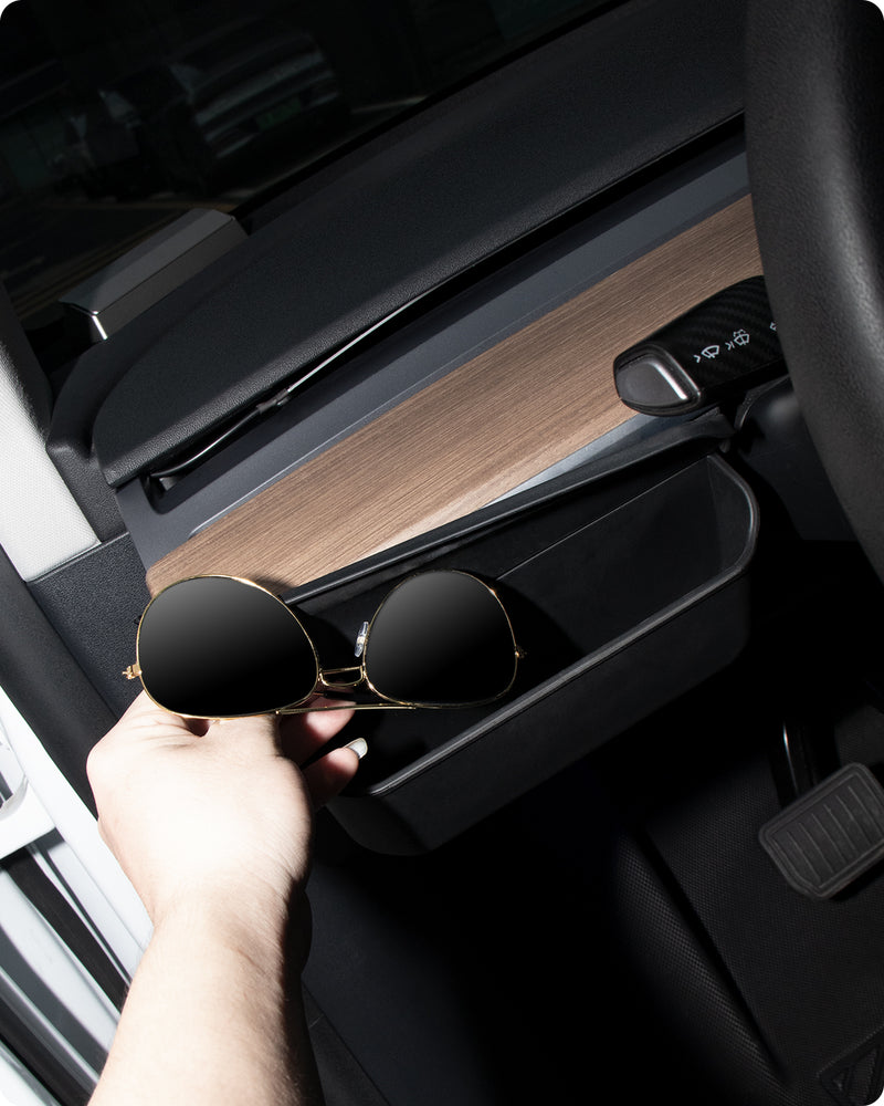 Car Glasses Case Holder Sunglasses Storage Box for Tesla Model Y  Accessories