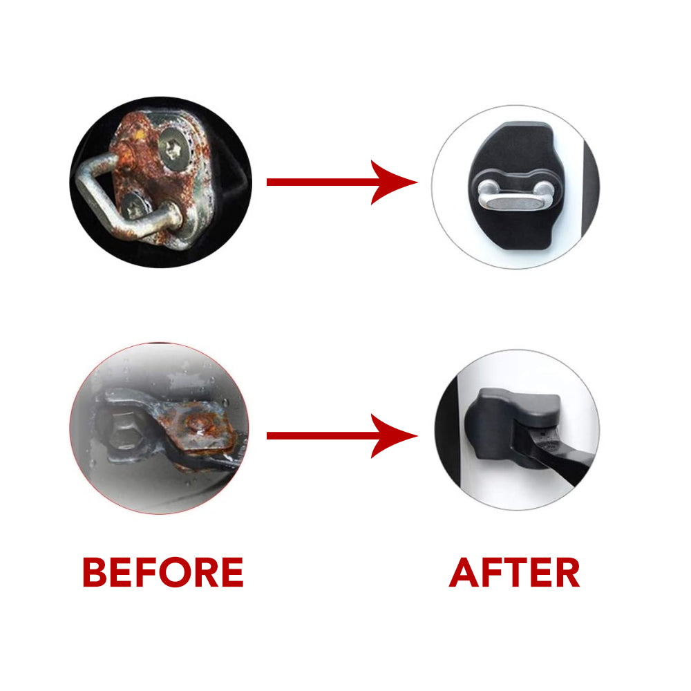 Basenor Door Lock Cover (Set of 8) for Tesla Model 3 Model Y - Image 2