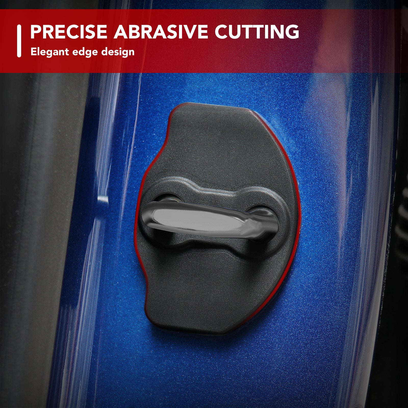 Basenor Door Lock Cover (Set of 8) for Tesla Model 3 Model Y - Image 3