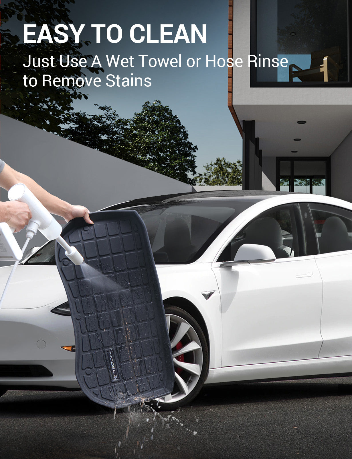 BASENOR Frunk Mat for 2022-2023 2021 Tesla Model 3 - Image 6