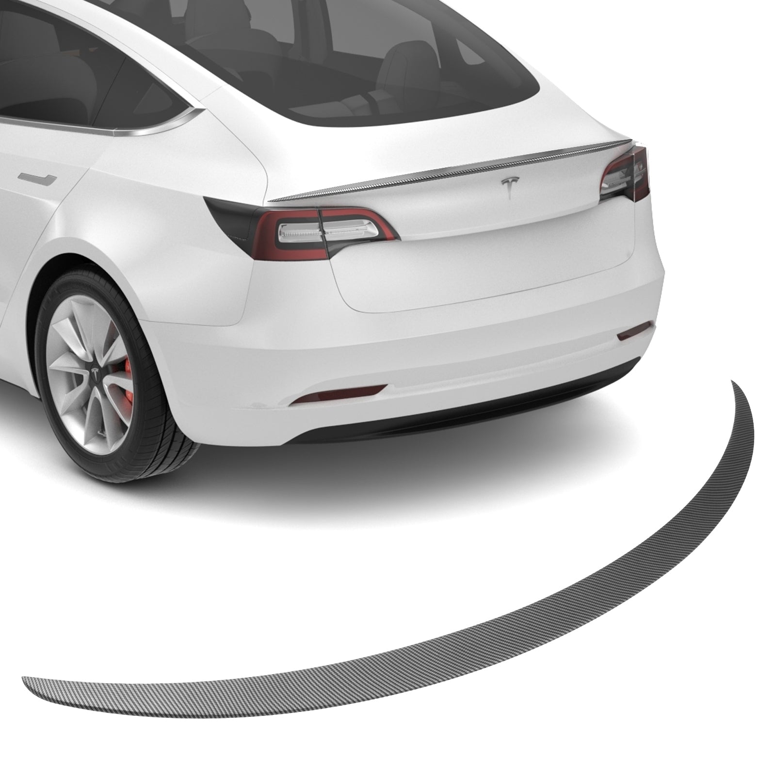 BASENOR Performance Rear Spoiler-Gen 2 for Tesla Model 3 - Image 10