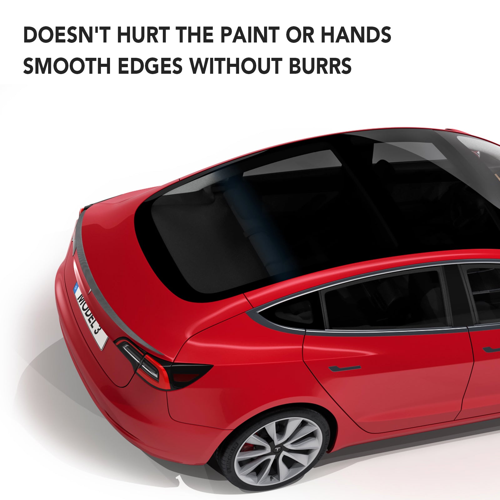 BASENOR Performance Rear Spoiler-Gen 2 for Tesla Model 3 - Image 16